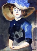 Elegant Lady with Hat