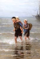 Children in the Breakers