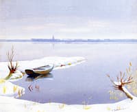 Loosdrechtse Plassen in Winter