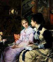 Ladies Taking Tea
