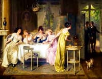 Gesellschaft im Interieur