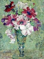 Summer blooms in a vase