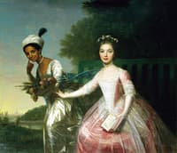 Portrait of Dido Elizabeth Belle Lindsay and her cousin Lady Elizabeth Murray