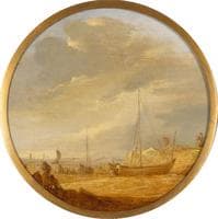 Boats on a Riverbank