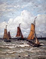 Bomschuiten Setting out Off Scheveningen