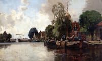 A Tranquil Morning along a River