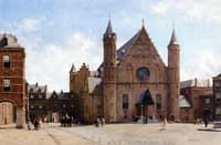 October Morning: The Ridderzaal in The Hague