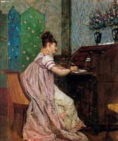 Woman at her Desk