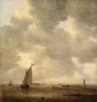 View of the Merwede near Dordrecht