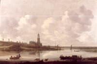 View of the Rhine near Rhenen