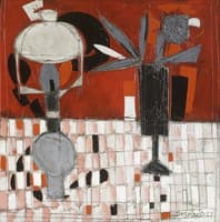 Still Life, Red and Black