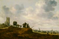 The Old Church at Egmond aan Zee