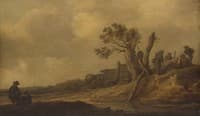 Peasants near a Pool