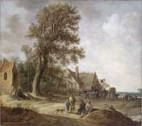 Peasants Resting before an Inn