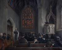 Interior of St Mary's Church, Arbroath