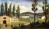 Landscape with Strollers