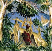 Bathers on Fehmarn Island