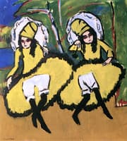 Two Dancing Girls