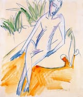 Seated Bather