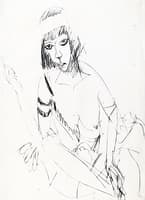 Seated Dancer (Erna)