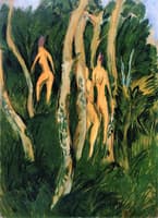 Nudes Next to the Shore Woods