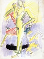 Two Figures in a Room