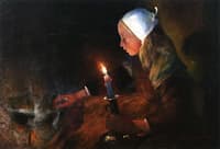 Girl with Candle