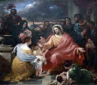 Christ Blessing the Little Children