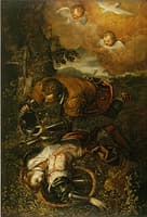 Tancred Baptizing Clorinda