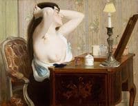 Young Woman at Dresser