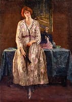 Portrait of a Woman in an Interior