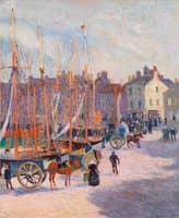 The Busy Port  of Andterne