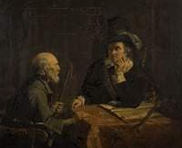 Oliver Cromwell Closeted with the Spy