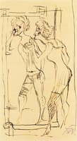 Girl at the Mirror