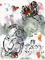 Draft, Lovers with Bouquet