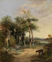 Landscape with a Donkey