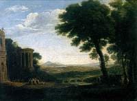 Landscape (after Claude Lorrain)