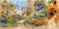 Landscape, Path with Two Figures
