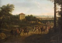 Landscape with Riders