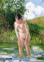 Bather, Feet in the Water