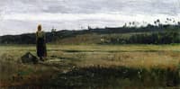 Peasant in a Field, La Varenne-Saint-Hilaire