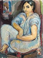 Seated Arab Woman