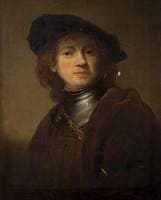 Self Portrait (copy after Rembrandt van Rijn)