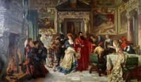 Scene of Venetian Carnival