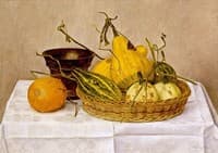 A Basket of Pumpkins