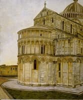 View of the Cathedral of Pisa