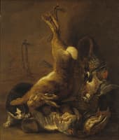 Cat and Still Life with Game