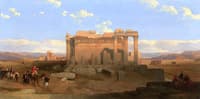 The Ruins of the Smaller Temple at Baalbec