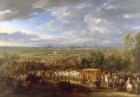 The entry of King Louis XIV and Queen Maria-Theresa in Arras on 30 July 1667