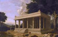 A 'Choultry', or Travellers' Rest House, in South India